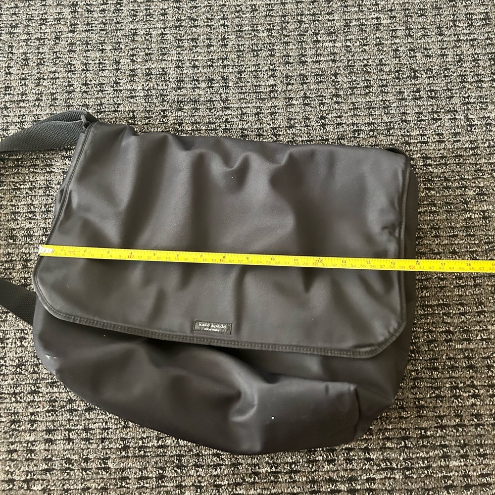 Kate Spade Black Nylon Messenger/Laptop Bag - Picture 16 of 16